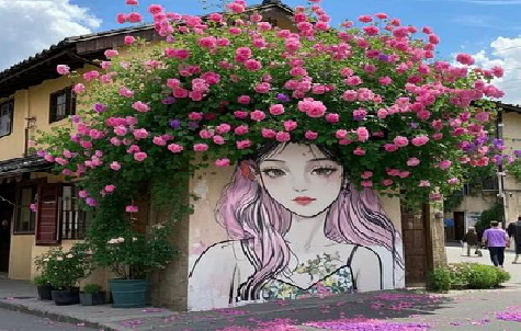 会东怎么设计网红打卡墙绘