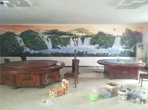 会东墙绘-写实风景