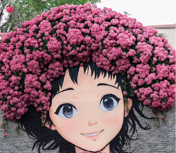 会东墙体彩绘-网红墙打卡