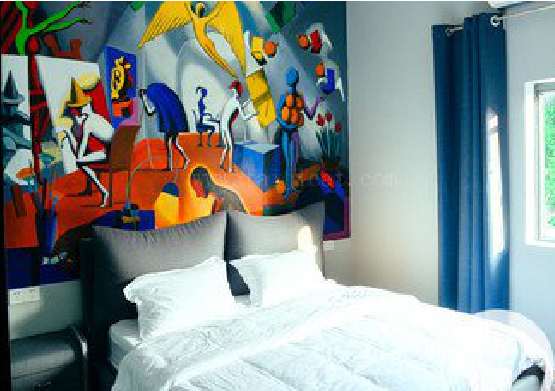 会东对于酒店的墙体彩绘而言更注重哪些方面？