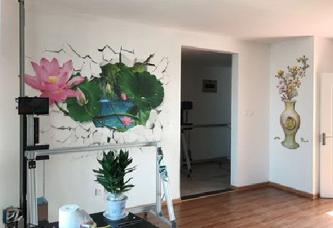 会东墙体彩绘相比墙纸的优势。