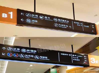 会东如何通过商场标识牌引导客流分布?